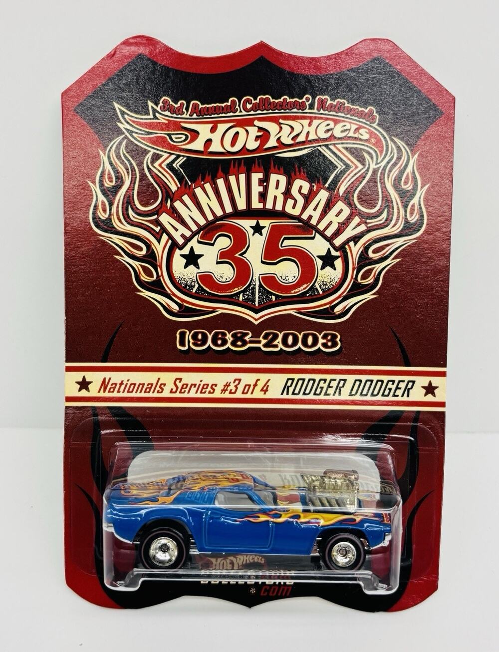 Hot Wheels Rodger Dodger 35th Anniversary 3rd Annual Nationals 7948/10000